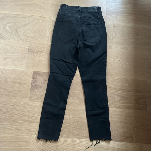 Madewell High-Waisted black Skinny Jeans - Picture 3 of 4